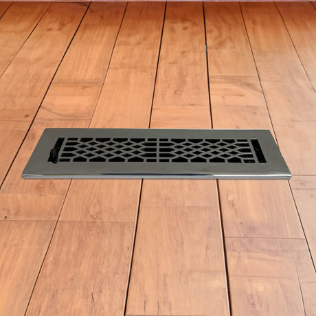 Antique Solid Brass Floor Register