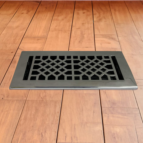 Antique Solid Brass Floor Register