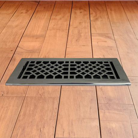 Antique Solid Brass Floor Register