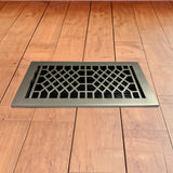 Antique Solid Brass Floor Register