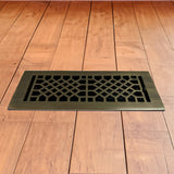 Antique Solid Brass Floor Register