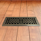 Antique Solid Brass Floor Register