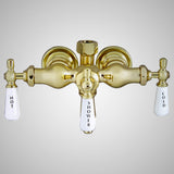 Antique-Style Diverter Tub Wall-Mount Faucet