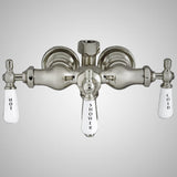 Antique-Style Diverter Tub Wall-Mount Faucet
