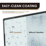 Ava 48" W x 76" H By Pass Frameless Shower Door with Clear Glass