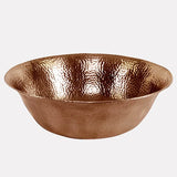Avard Hammered Copper Vessel Sink