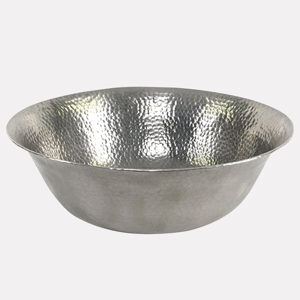 Avard Pewter-Plated Hammered Copper Vessel Sink
