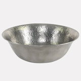 Avard Pewter-Plated Hammered Copper Vessel Sink