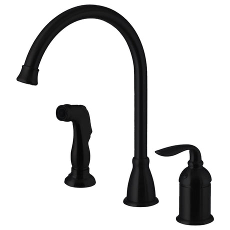 Boleyn Single Handle Kitchen Faucet with Side Spray