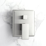 Bracken Pressure Balance Shower System with Shower Head and Hand Shower