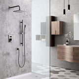 Bracken Pressure Balance Shower System with Shower Head and Hand Shower