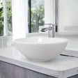 Briggs Round Vitreous China Vessel Sink