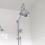Campbell Exposed Pipe Shower with Hand Shower