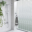 Campbell Exposed Pipe Shower with Hand Shower
