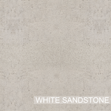 Camrose Rectangular Cast Concrete Vessel Sink - White Sandstone