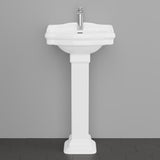 Chipley 100 Vitreous China Pedestal Sink