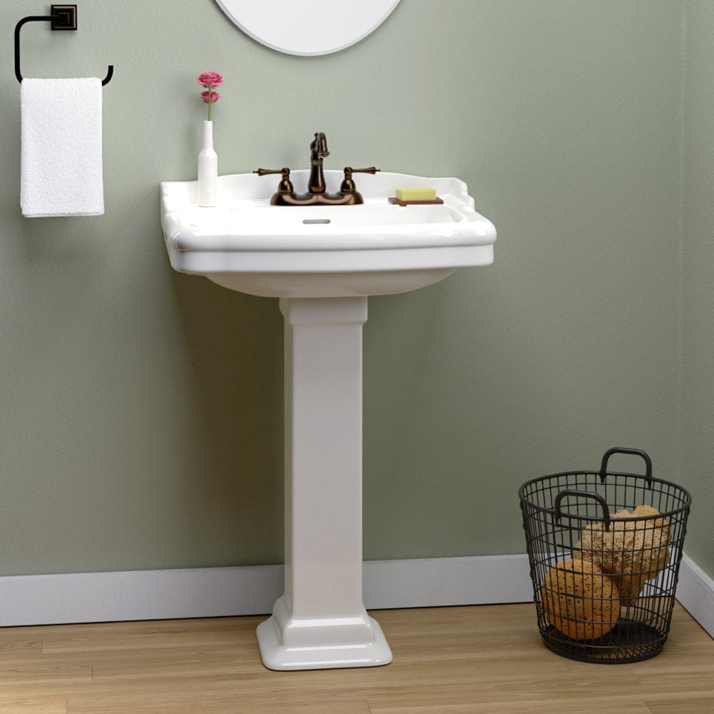 Chipley 300 Vitreous China Pedestal Sink