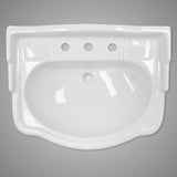 Chipley 400 Vitreous China Pedestal Sink