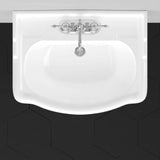 Chipley 400 Vitreous China Pedestal Sink