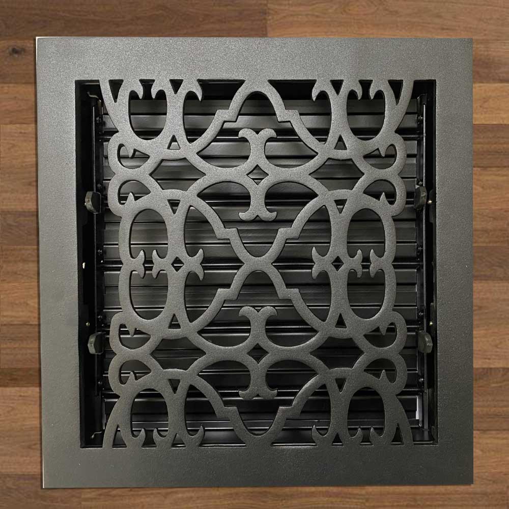 Classic Cast Iron Floor Register - Special Order Sizes