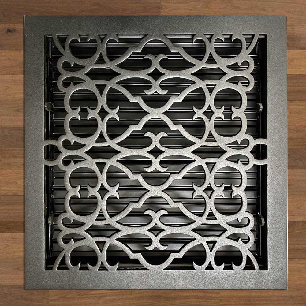 Classic Cast Iron Floor Register - Special Order Sizes