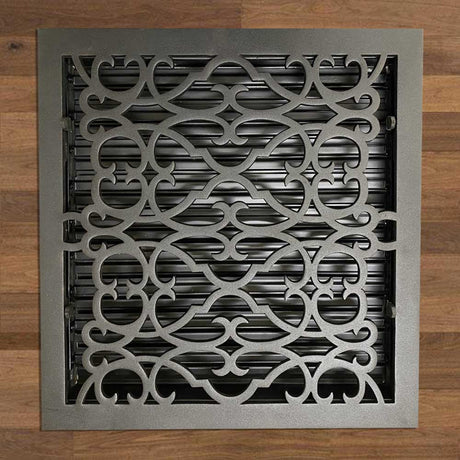 Classic Solid Brass Floor Register - Special Order Sizes