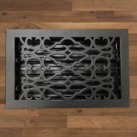 Classic Solid Brass Floor Register - Special Order Sizes