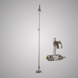 Code-Compliant Faucet with Riser and Shower Head