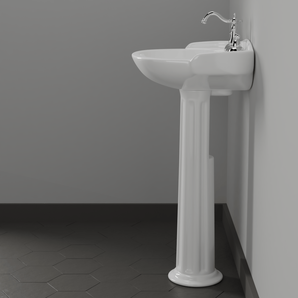 Condon Vitreous China Pedestal Sink