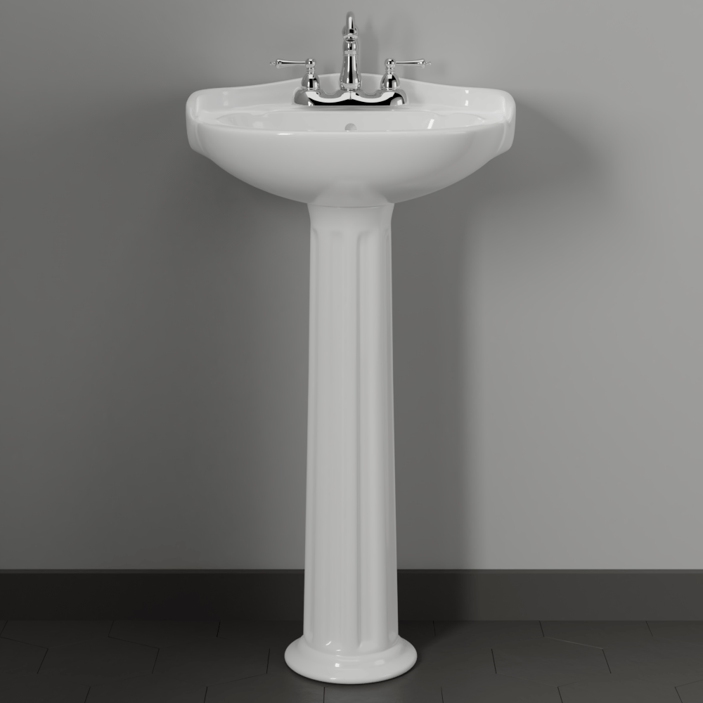 Condon Vitreous China Pedestal Sink