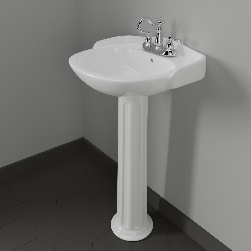 Condon Vitreous China Pedestal Sink
