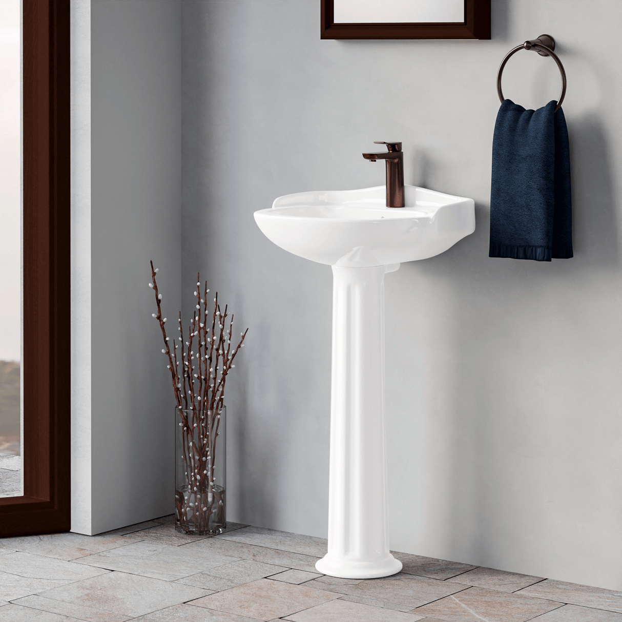 Condon Vitreous China Pedestal Sink