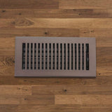 Contemporary Solid Brass Floor Register