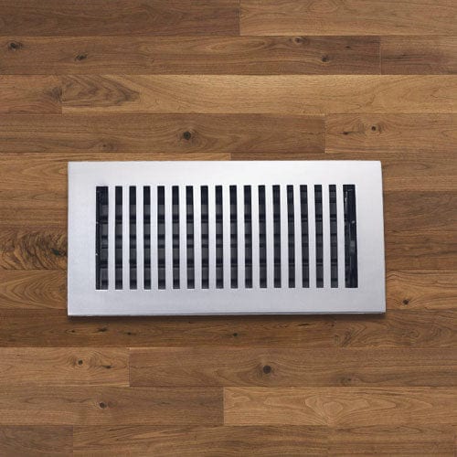 Contemporary Solid Brass Floor Register