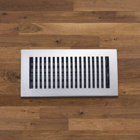 Contemporary Solid Brass Floor Register