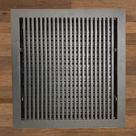 Contemporary Solid Brass Floor Register - Special Order Sizes