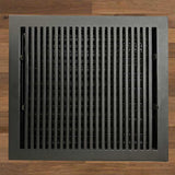 Contemporary Solid Brass Floor Register - Special Order Sizes