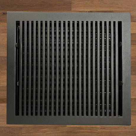 Contemporary Solid Brass Floor Register - Special Order Sizes