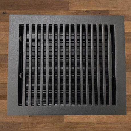 Contemporary Solid Brass Floor Register - Special Order Sizes