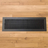 Contemporary Solid Brass Floor Register - Special Order Sizes