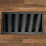 Contemporary Solid Brass Floor Register - Special Order Sizes