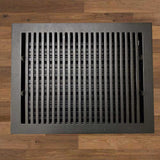 Contemporary Solid Brass Floor Register - Special Order Sizes