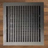 Contemporary Solid Brass Floor Register - Special Order Sizes