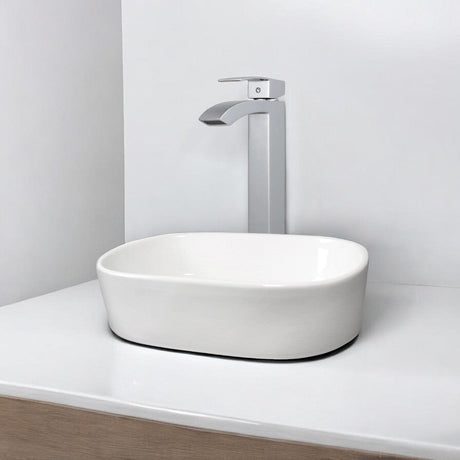Cora Oval Vitreous China Vessel Sink