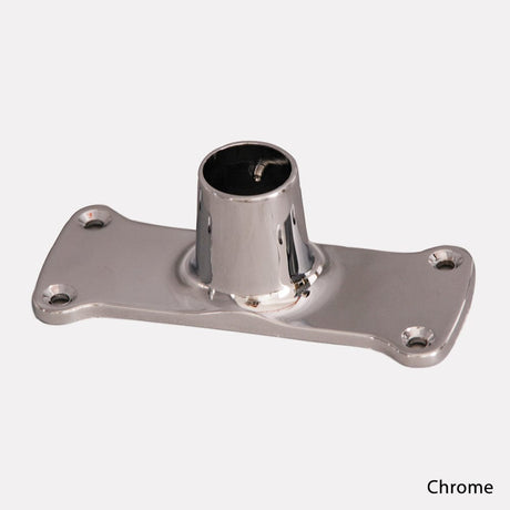 Corner Solid Brass Shower Rod with Ceiling Support