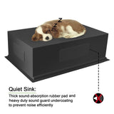 Daggett Stainless Steel Single-Bowl Workstation Undermount Sink