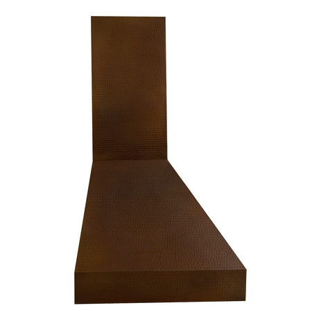 Damian Hammered Copper Range Hood