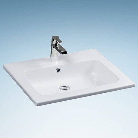 Daphne Vitreous China Drop-In Sink