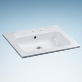 Daphne Vitreous China Drop-In Sink