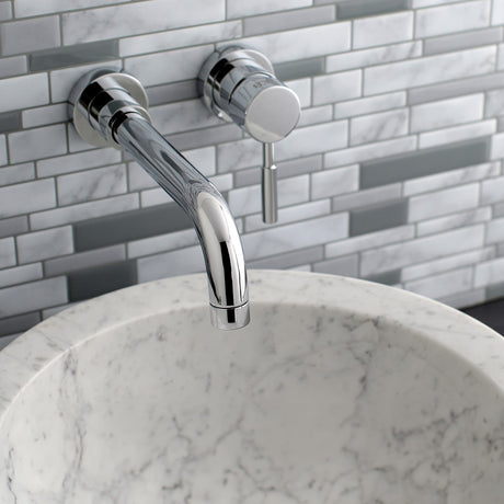 Darwin Single-Handle Wall-Mount Bathroom Faucet